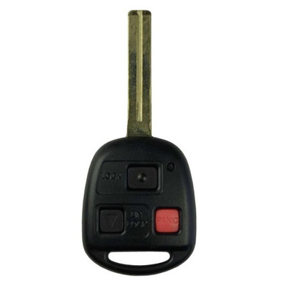Lexus 3 Button Remote Head Key with Short Blade N14TMTX-1, 89070-48020, 315 MHz - Refurbished, Recase