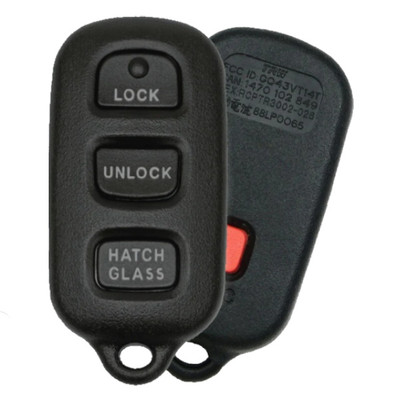 Toyota 4 Button Remote GQ43VT14T, 89742-02010, 315 MHz, Refurbished Grade A