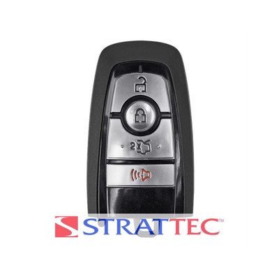 Strattec (5929506) Ford 4 Button 1-Way Smart Key M3N-A2C93142300, 164-R8150, 315 MHz - New, OEM