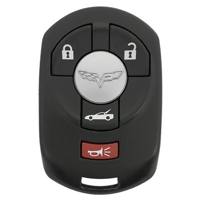Chevrolet Corvette 4 Button Driver 1 Remote M3N-65981403, 10372541, 315 MHz - Refurbished, Grade A