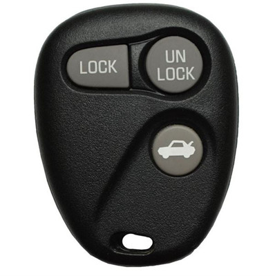 Buick Cadillac Chevrolet 3 Button Remote ABO0204T, 10246216, 315MHz - Refurbished, Grade A