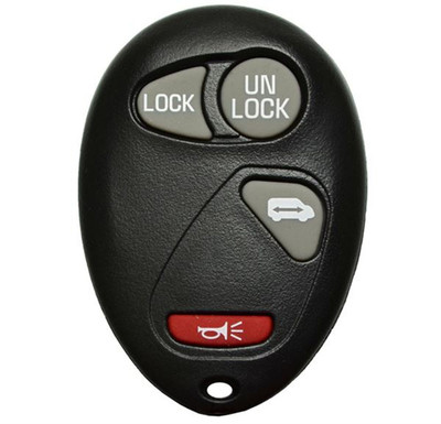 GM 4 Button Remote L2C0007T, 10335586, 315 MHz - Refurbished, Recase