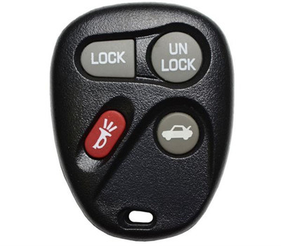 Buick Oldsmobile Pontiac 4-Button Remote ABO0204T 10246215 - Refurbished Recase