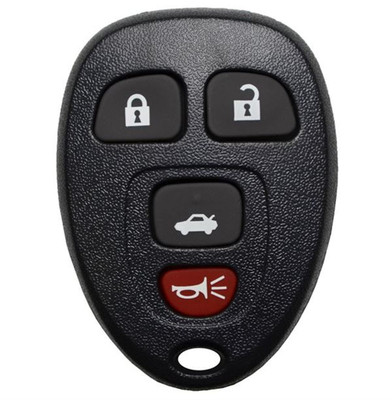 Buick Cadillac Chevrolet 4 Button Remote OUC60221 OUC60270 10337866 - Refurbished, Recase