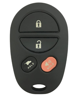 Toyota 4 Button Remote GQ43VT20T 89742-0C040 315 MHz - Refurbished, Recase