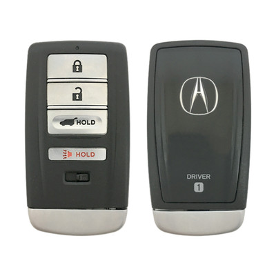 Acura 4 Button Driver 1 Smart Key KR5V1X, 72147-TZ5-A01, 315 MHz - Refurbished, Grade A