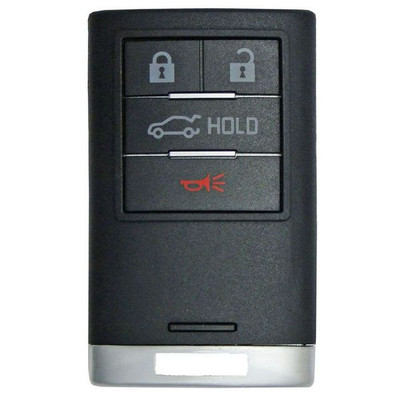 Cadillac 4 Button Smart Key NBG009768T, 22856929, 315 MHz - Refurbished, Grade A
