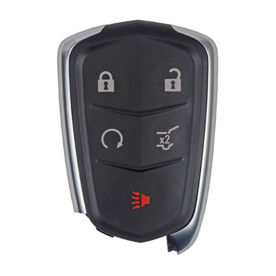 Cadillac 5 Button Smart Key HYQ2EB, 13510245, 433 MHz - Refurbished, Grade A