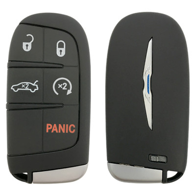 Chrysler 5 Button Smart Key M3N-40821302, 56046759AF, 433 MHz - Refurbished, Grade A