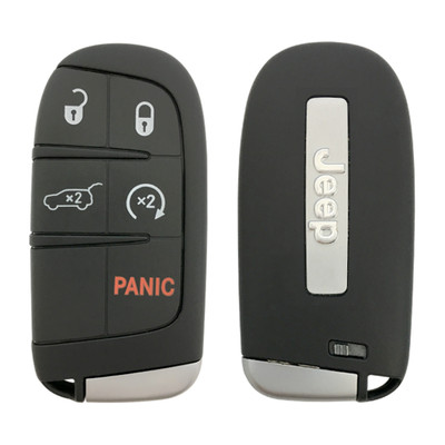Jeep 5 Button Smart Key M3N-40821302, 68143505AC, 433 MHz - Refurbished, Grade A
