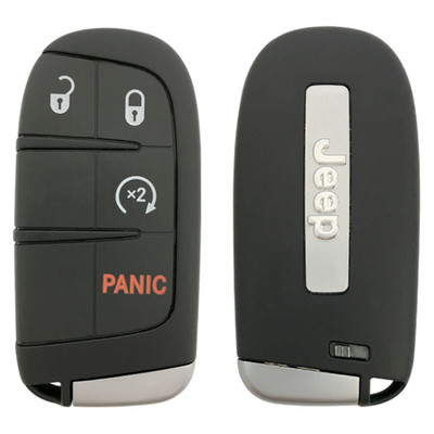 Jeep 4 Button Smart Key M3N-40821302, 68143500, 433 MHz - Refurbished, Grade A