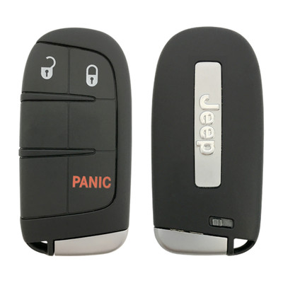 Jeep 3 Button Smart Key M3N-40821302, 68143502AA, 433 MHz - Refurbished, Grade A