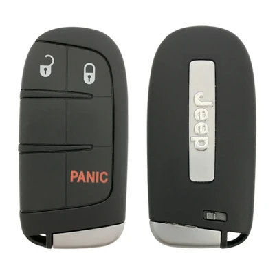 Jeep 3 Button Smart Key M3N-40821302, 68143502AA, 433 MHz - Refurbished, Grade A