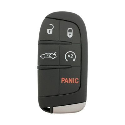 Chrysler 5 Button Smart Key M3M-40821302, 68155687AB, 433 MHz - Refurbished, Grade A