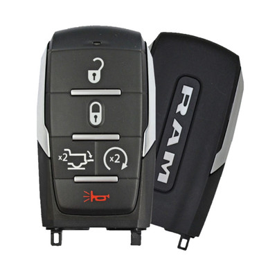 Ram 5 Button Smart Key OHT-4882056, 68442909AB, 433 MHz - Refurbished, Grade A