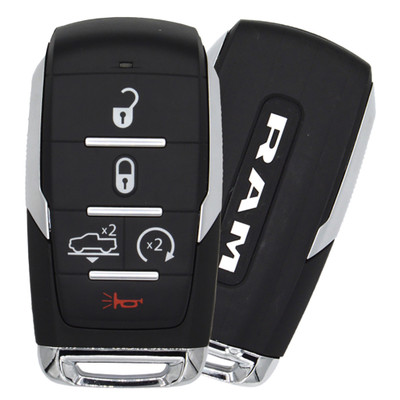 Ram 5 Button Smart Key OHT-4882056, 68291690AD, 433 MHz - Refurbished, Grade A