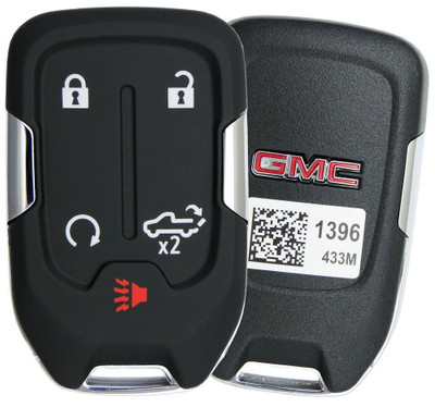 GMC 5 Button Smart Key HYQ1EA, 13591396, 433 MHz - Refurbished, Grade A