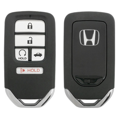 Honda 5 Button No Memory Smart Key ACJ932HK1310A, 72147-T2G-A31, 433 MHz - Refurbished, Grade A
