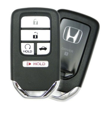 Honda 5 Button Driver 1 Smart Key CWTWB1G0090, 72147-TVA-A22, 433 MHz - Refurbished, Grade A