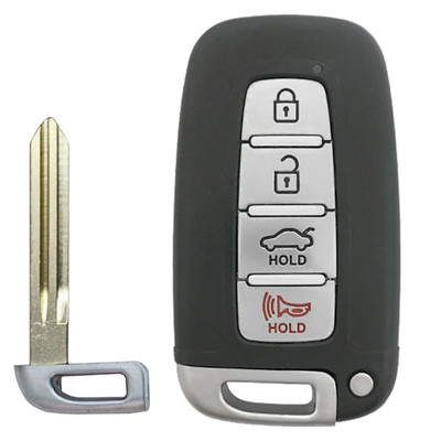 Hyundai 4 Button Smart Key with HY15 Blade SY5HMFNA04, 95440-2M350, 315 MHz - Refurbished, Grade A