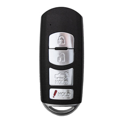 Mazda 4 Button Smart Key WAZSKE13D01 TKY2-67-5DY 315 MHz - Refurbished, Recase