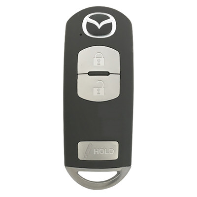 Mazda 3 Button Smart Key WAZSKE13D01, KDY3-67-5DY, 315 MHz - Refurbished, Grade A