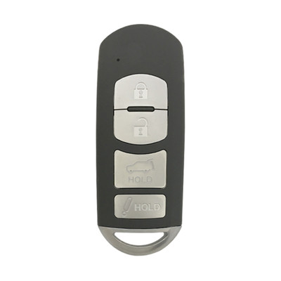 Mazda 4 Button Smart Key WAZSKE13D02, TK52-67-5DY, 315 MHz - Refurbished, Recase