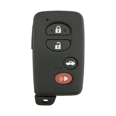 Toyota 4 Button Proximity Smart Key (E Board - 3370) HYQ14AAB, 89904-06130, 315 MHz - Refurbished, Recase