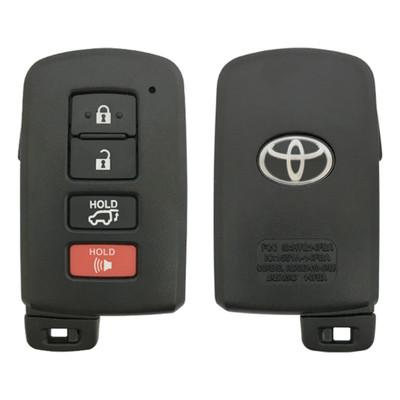 Toyota 4 Button Proximity Smart Key (AG Board - 2110) HYQ14FBA, 89904-0E120, 315 MHz - Refurbished, Grade A
