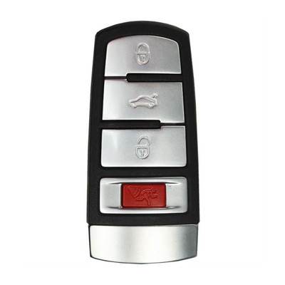 Volkswagen 4 Button Slotted Smart Key NBG009066T, 3C0-959-752, 315 MHz - Refurbished, Grade A