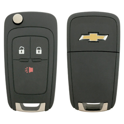 Chevrolet 3 Button Remote Flip Key A2GM3AFUS03, 95233524, 315 MHz - Refurbished, Grade A