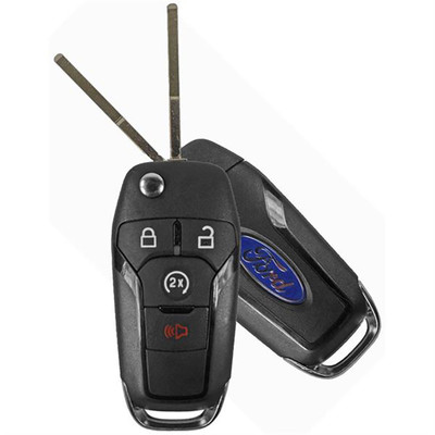 Ford 4 Button Side Mill Remote Flip Key N5F-A08TDA, 164-R8134, 902 MHz - Refurbished, Grade A