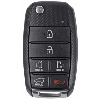 Kia 6 Button Remote Flip Key TQ8-RKE-4F21, 95430-A9300, 433 MHz - Refurbished, Grade A