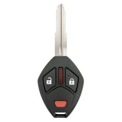 Mitsubishi 3 Button Remote Head Key OUCG8D-625M-A-HF, 6370B711, 315 MHz - Refurbished, Recase