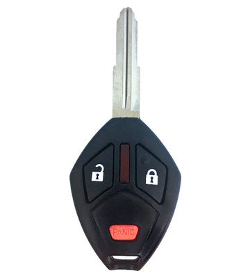 Mitsubishi 3 Button Remote Head Key OUCG8D-625M-A, 6370A148, 315 MHz - Refurbished, Recase