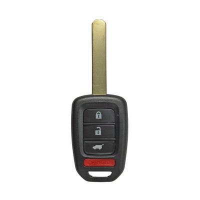 Honda 4 Button Remote Head Key MLBHLIK6-1TA, 35118-TLA-A00, 433 MHz - Refurbished, Recase
