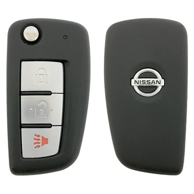 Nissan 3 Button New-Style Remote Flip Key CWTWB1G767, 28268-4BA1A, 433 MHz - Refurbished, Grade A