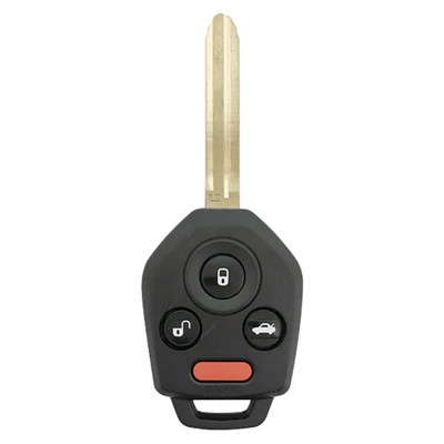 Subaru 4 Button Remote Head Key CWTB1G077 / 57497-AL37A / G Chip - Gray Pod - Refurbished, Recase 182377