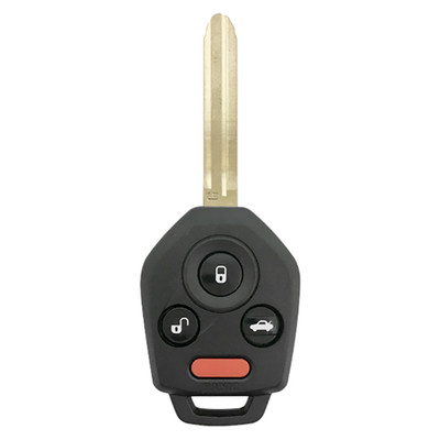 Subaru 4 Button Remote Key Combo CWTWBU766 / 57497-FJ031 / B110 / G Chip - Refurbished, Recase 182387