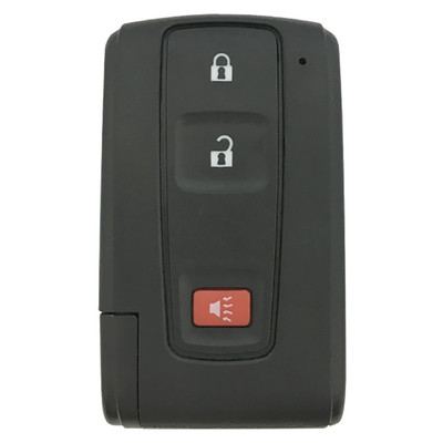Toyota 3 Button Remote Slot Key Without Smart Entry MOZB21TG, 89070-47180, 315 MHz - Refurbished, Grade A