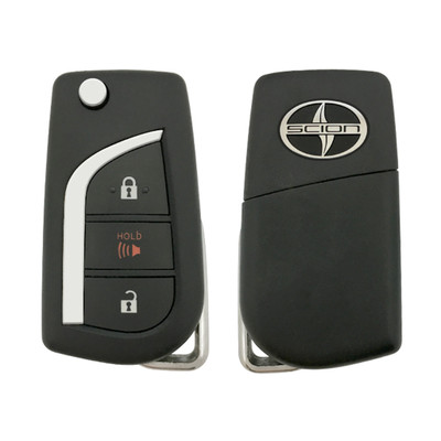 Scion 3 Button Remote Flip Key MOZB95TH, 89070-21150, 315 MHz - Refurbished, Grade A