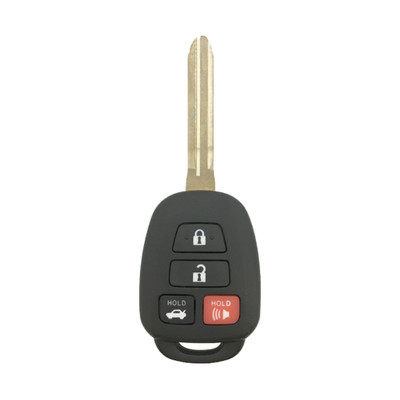 Toyota, Scion 4 Button Remote Head Key G Chip  HYQ12BEL, SU003-05282, SU003-07278, 315 MHz - Refurbished, Recase