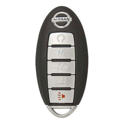 Nissan 5 Button Proximity Smart Key KR5TXN4, 285E3-6CA6A, 433 MHz - New, OEM