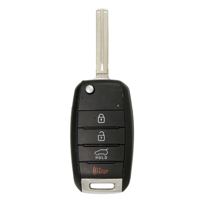 Kia 4 Button Remote Flip Key OSLOKA-875T (PSD), 95430-B2100, 433 MHz - New, OEM