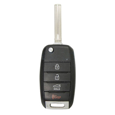 Kia 4 Button Remote Flip Key NYODD4TX1306-TFL, 95430-2T560, 315 MHz - New, OEM