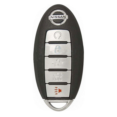 Nissan 5 Button Proximity Smart Key KR5S180144014, 285E3-4RA0B, 433 MHz - New, OEM