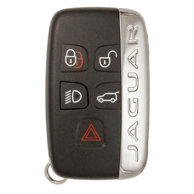 Jaguar 5 Button Smart Key KOBJTF10A, HK83-15K601-AA, 315 MHz - New, OEM