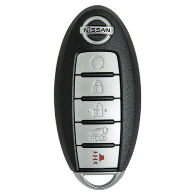 Nissan 5 Button Proximity Smart Key KR5S180144014, 285E3-5AA5A, 433 MHz - New, OEM