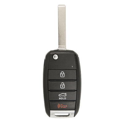 Kia 4 Button Non-Transponder Remote Flip Key SY5JFRGE04, 95430-D4010, 433 MHz - New, OEM