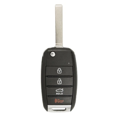 Kia 4 Button Non-Transponder Remote Flip Key SY5JFRGE04, 95430-D4010, 433 MHz - New, OEM